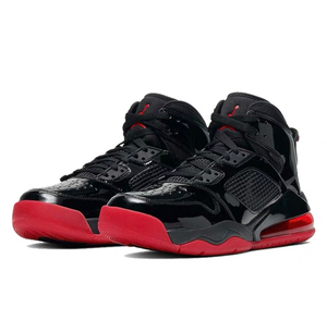 air jordan aj mars 270 黑红漆皮 气垫