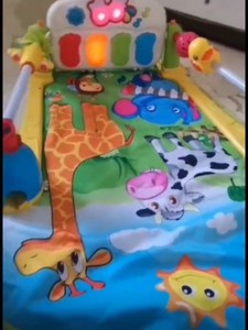 南国婴宝脚踏音乐钢琴婴儿健身架器宝宝游戏毯爬行垫0-1岁玩具