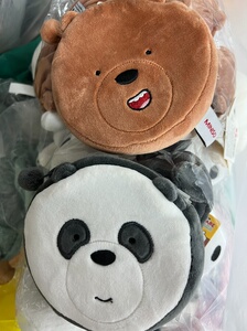 miniso名创优品咱们裸熊系列零钱包全新带吊牌