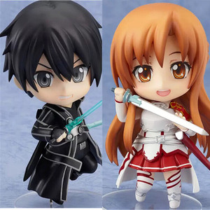 q版 粘土人 刀剑神域sao 295#桐人 283#亚丝娜全