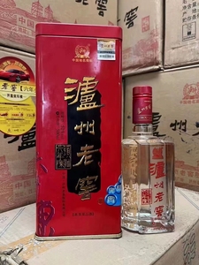 2013年泸州老窖六年陈头曲52度铁盒装500ml*6瓶浓香型白酒 整箱装