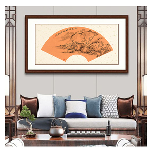 省美协会员 李福军《山居图》名人真迹山水字画手绘客厅装饰画