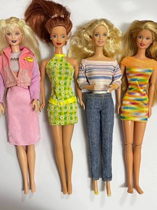 出芭比娃娃，美甲芭比，走路芭比，超美skipper芭比，头发