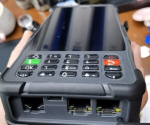 山东信通st337千兆装维pda,红光亮,光功率准,注册光猫