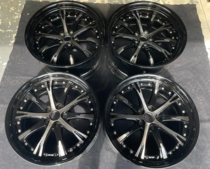 二手日本work sc4 两片锻造20寸轮毂