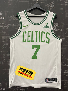 凯尔特人 7号 杰伦布朗 城市白复古au限定 球员版球衣,_阿里巴巴找货