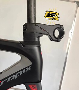 0021款烈风巴黎team公路车原装把立 碳纤维消光烤漆 竞速圈内走线淘宝