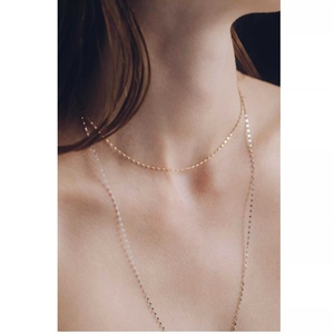 日本代购 小众les bonbon 细 项链 长款 日本制