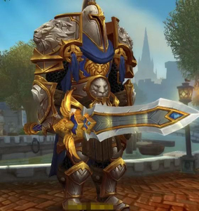 战争前线(激流堡)狮子头板甲幻化lm套