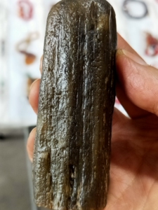 树化玉硅化木,木化石手玩手把件,小镇尺,原石奇石,产地黑龙江