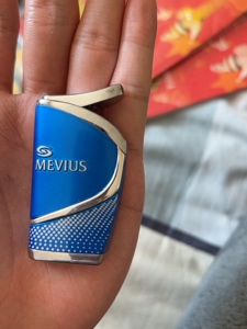 几乎全新的七星mevius防风打火机 品相极好