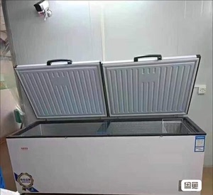 三开门卧式冰柜冷冻商用二三门大冷柜3米铜管1780l大容量