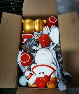 套圈陶瓷 陶瓷杂货摆件夜市地摊库存摆摊瓷器工艺品外贸陶瓷批发