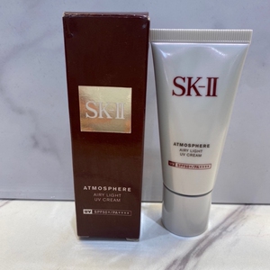 日本本土版sk-ii轻润净透空气防晒霜防护乳轻盈防晒skll