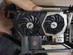 微星1070ti钛金龙,升级换下的,自用无矿,无拆无修,箱说