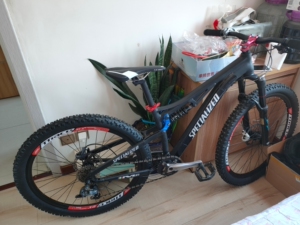 喜德盛烈马460软尾山地车 自改的漆,非闪电,27.5轮径