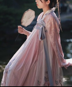 汉尚华莲锦宫s码正版汉服传统汉服女高腰刺绣齐胸襦裙汉服走秀汉