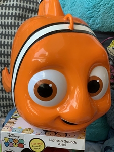 日本东京迪斯尼购回海底总动员小鱼尼莫nemo爆米花桶,成色很