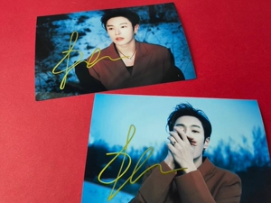 李汶翰亲笔签名照(亲签保真!