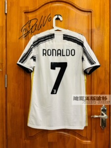 正版现货尤文图斯20/21赛季主场c罗球衣ei9894,全新