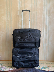 全新 爱步ecco 商旅行李箱77公文包