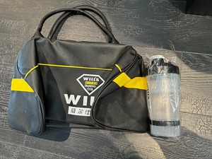 will's威尔士健身包+运动水壶 全新