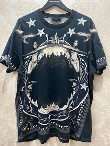 givenchy 纪梵希 经典鲨鱼嘴 墨绿色偏向黑色 短袖