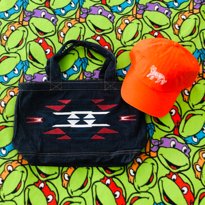 日牌antiballistic纳瓦霍刺绣托特包vintage