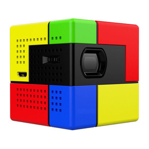 韩国sk微型投影仪 七彩魔方 便携 家用