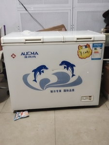 冰柜澳柯玛双门全冷冻冰柜,190升全冷冻,市内免费送货上门