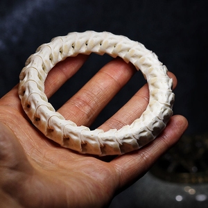 蛇骨灵骨#泰国正宗蛇骨手链,蛇骨脊椎骨文玩手串,随身佩戴平安