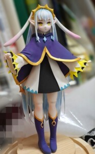 出加油大魔王小莩冰凌花套的超轻粘土正比手办,私人定制的如图