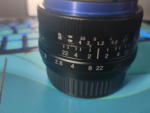 索尼e卡口残幅相机国产嘉蕊35f1.7 手动镜头