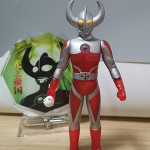 万代日版奥特之父奥特曼 17cm 哑铃奥特之父手办.
