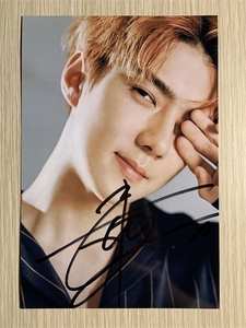 同款货源王凯乐007淘宝『冲冠』韩国组合exo吴世勋亲笔签名照片24