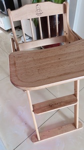 可可贝贝品牌实木餐椅