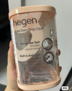 hegen奶嘴 三段 全新