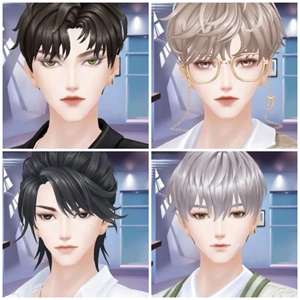 【打包10个】qq炫舞手游捏脸数据脸码男生帅气捏脸码全新