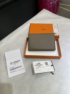 全新 hermes/爱马仕 对折卡包 名片夹