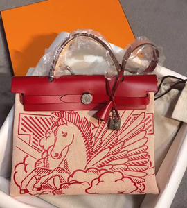 爱马仕 herbag 31 全新女包 新色限量 波普飞马