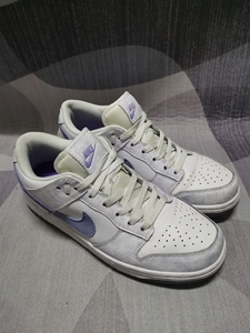 aj摩耐克韩版紫白情人节板鞋男女鞋  8成新  41码