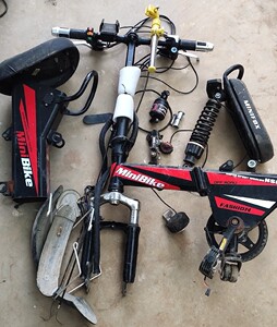 洛克菲勒电动折叠自行车配件,要那里拆哪里