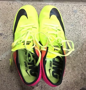 43码nike钉鞋superfly一代 里约配色 99新