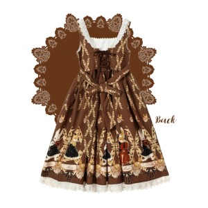 梦境人偶 lolita 交响情人兔 棕色 s码