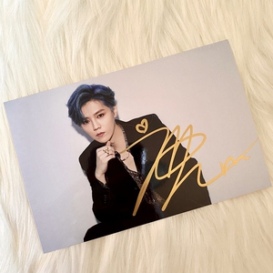 鹿晗签名照(亲签)鹿晗亲笔签名