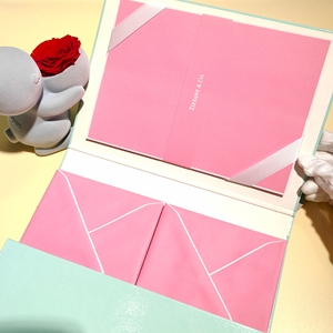 【全新】tiffany蒂芙尼 信封套装  粉色信封信纸