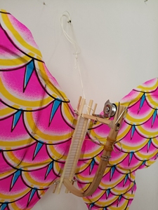 风筝碰金鱼碰蝴蝶碰潍坊传统风筝碰新款带2个万能导向轮能上能下