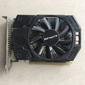 显卡 蓝宝石hd7750 1g d5白金版2代,6p供电,正