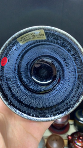 非遗教师詹凌峰时光之轮油滴建盏原矿传统纯手工茶具功夫茶杯品茗