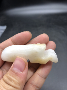 高古玉老玉战汉和田玉螳螂